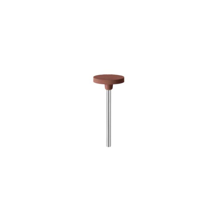EVEFLEX RUBBER ABRASIVE, MOUNTED, 715 WHEEL, BROWN, MEDIUM