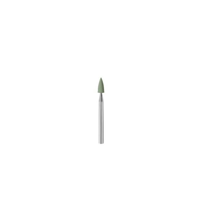 EVEFLEX RUBBER ABRASIVE, MOUNTED, 811 ARROW, GREEN, FINE