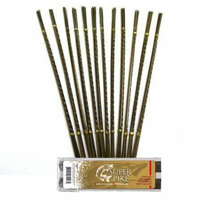 SUPER PIKE VALLORBE SWISS SAWBLADES, SIZE 1