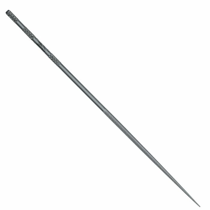 VALLORBE ROUND NEEDLE FILE, CUT 4, 160MM
