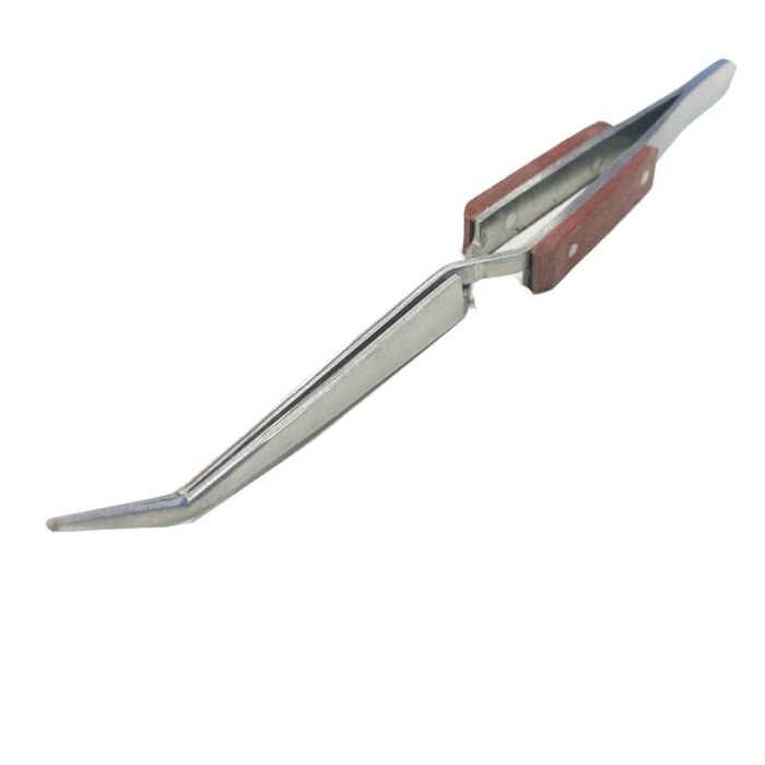 Tweezer | Curved  Stainles Steel Tweezer 160mm