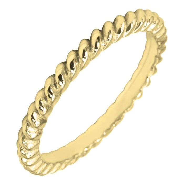Wedding Ring 2mm Rope Design precious metal ring