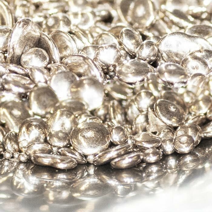 Fairmined 18ct White Casting Grain  | 12.5% Palladium