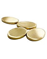 SMO GOLD OVAL BLANK STAMPED SHAPE