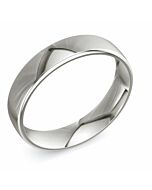 Modern Court 18ct White Gold Wedding Rings
