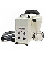 FOREDOM DUST COLLECTOR EXTRACTOR WITH CYCLONE AND COLLECTION CHAMBER