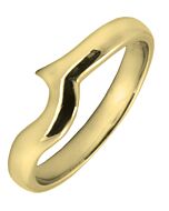 Wedding Ring 3mm Shaped precious metal Ring | W291