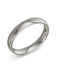 Oval 9ct White Gold Wedding Rings