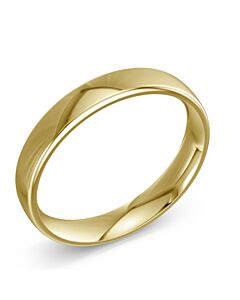 Modern Court 9ct Yellow Gold Wedding Rings