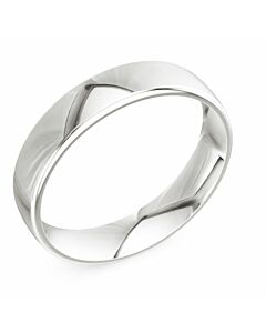 Modern Court 14ct White Gold Wedding Rings