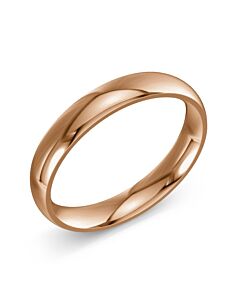 Court 18ct Red Gold Wedding Rings