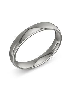 Oval 18ct White Gold Wedding Rings