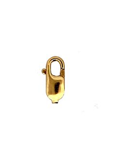 18ct Yellow gold Lobster Catch 8mm