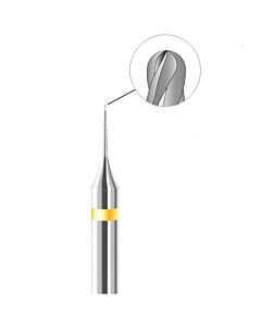 BUSCH ROUND CYLINDRICAL TUNGSTEN CARBIDE BURR, 1Z-AU, 0.20MM