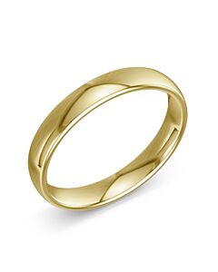 Oval 9ct Yellow Gold Wedding Rings