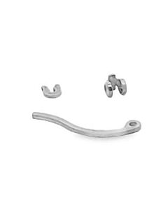 Silver Creole earring joint