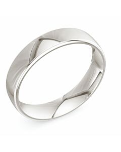 Modern Court Sterling Silver Wedding Rings
