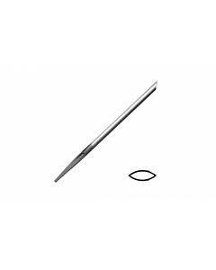 VALLORBE OVAL STRAIGHT BURNISHER, 75MM