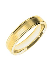 Wedding Ring Diamond Cut 39 Dome Cut Edges Matt Finish