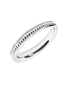 Wedding Ring Diamond CUT 51 MILLGRAIN POLISH FINISH
