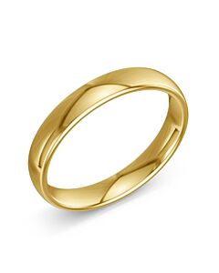 Oval 18ct Yellow Gold Wedding Rings