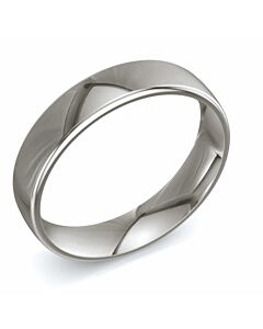 Modern Court Platinum Wedding Rings