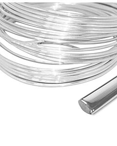 18ct White Gold COURT SHAPE WIRE for jewellery