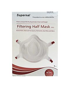 FFP3 Filtering Half Mask | EN149:2001+A1:2009 Certified Respirator for Pollen, Dust & Allergens