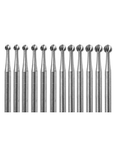 BUSCH BALL BURR SET, 001, 1.50MM - 2.60MM,  TOOLSBBRS2