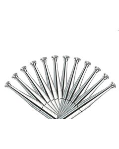 Busch Twincut Conical Concave Cutter, 411CT, Set 0.80mm to 2.00mm