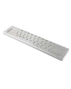 Durston Round Drawplate, 0.30 - 2.00mm