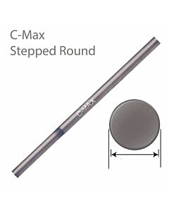 GRS C-MAX STEPPED ROUND GRAVER BLANK, 1.0MM,  TOOLSGR302