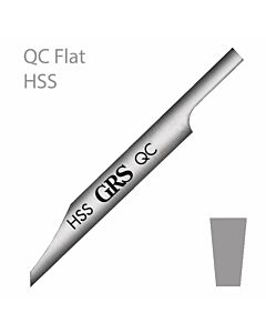 GRS QC HSS FLAT GRAVER, NO.26, 2.6MM, TOOLSGRF26