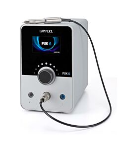 PUK 6 Welder Lampert. PUK with 10 x microscope, articulated arm and argon regulator.