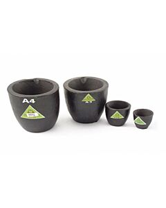 A6 Salamander Crucible for Melting Gold Silver Metals capacity 8.00kg