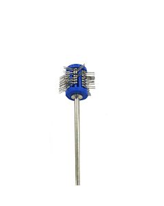 TEXTURING SATIN BRUSH BLUE COARSE, INSIDE RING