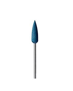 EVEFLEX RUBBER ABRASIVE, MOUNTED, 506 FLAME, BLUE, EXTRA-COARSE