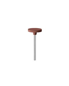 EVEFLEX RUBBER ABRASIVE, MOUNTED, 715 WHEEL, BROWN, MEDIUM