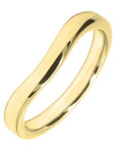 Wedding Ring 2.65mm Shaped precious metal ring | W574