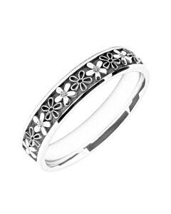 4mm Wedding Ring W7004 Pattern - Laser Engraving Wedding Ring