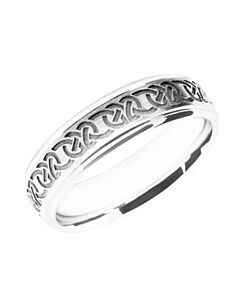 6mm Wedding Ring W7516 | Gents Pattern - Laser Engraving Wedding Ring