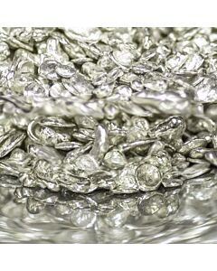 18ct White Gold Casting Grain - Recycled Gold & 12.5% Palladium