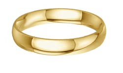 Plain wedding rings